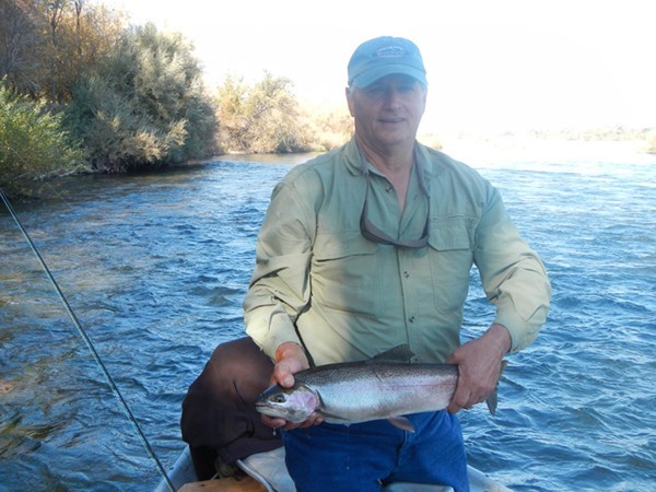 Brad with his steelie