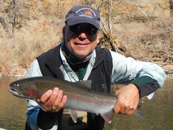 Alan with a nice one