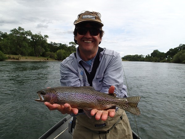 another nice wild Sac river rainbow