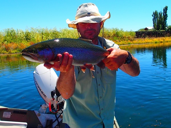 Chris landed this 23 inch epic fish...I didn't let him hold it because he dropped a 20 incher