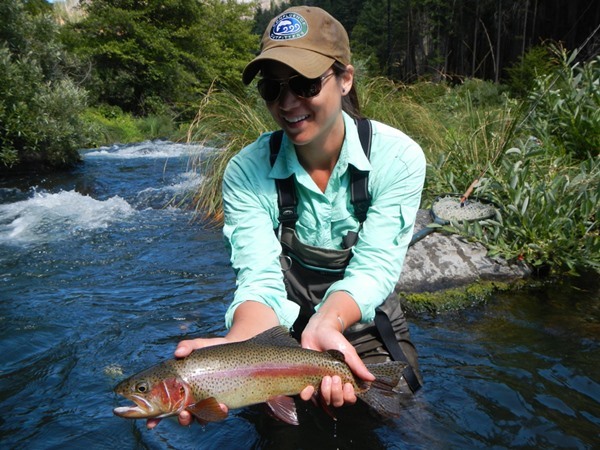 Leslie's big fish of the day