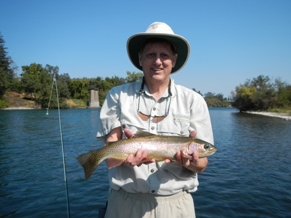 Chuck with a good rainbow