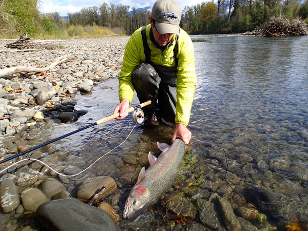 Master angler and guide for my NZ trip, Dean Bell