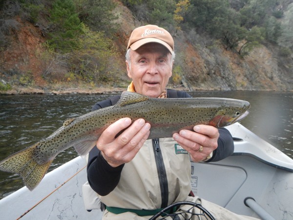 Jim always catches fish