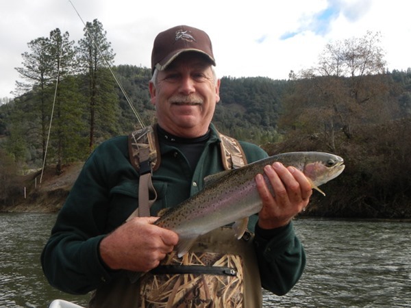 Kim with his 2nd steelie on a fly
