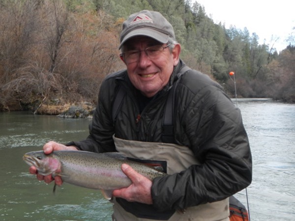 Mike with a wild buck