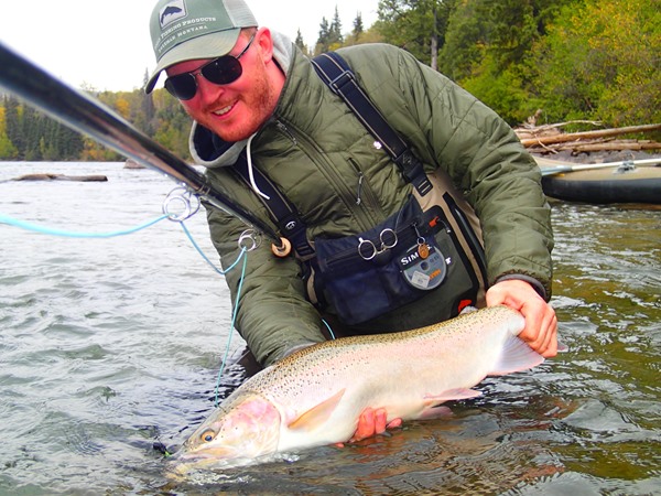 Darcy Bacha with a BC steely