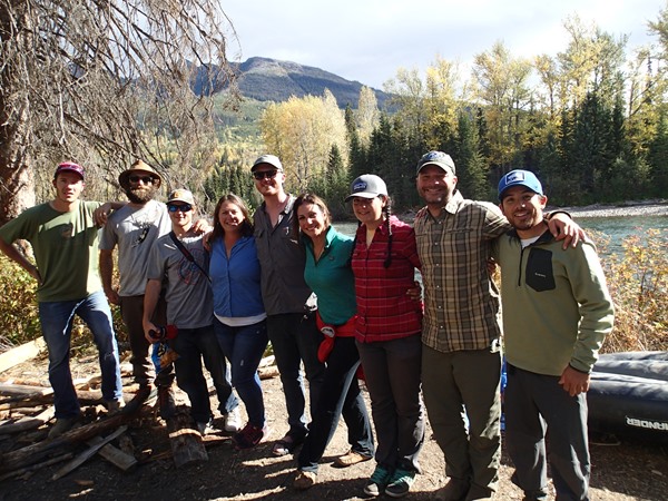 The film crew for shorelines