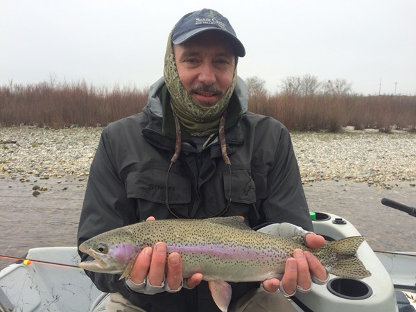 Carl with his best fish of the day!