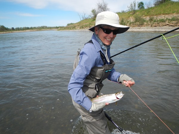 Lynn caught a lot of fish today