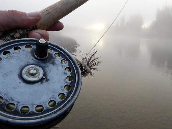 Mist on the water, a Hardy, a dry fly...heaven