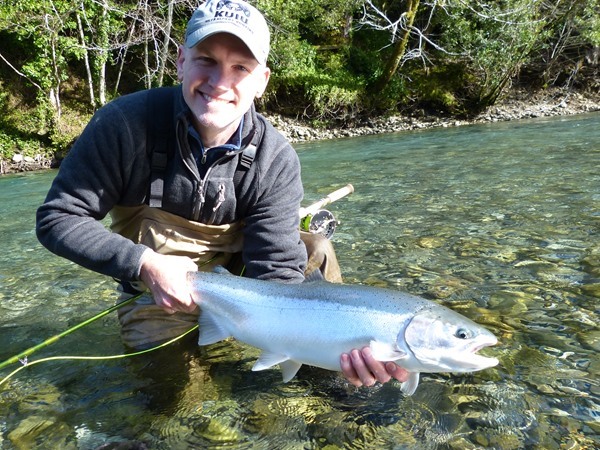 Southern Oregon small stream swinging is something special