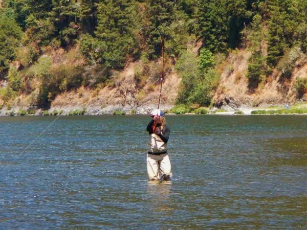 Jen hooked many fish