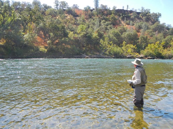 Mike fishing hopper-dropper