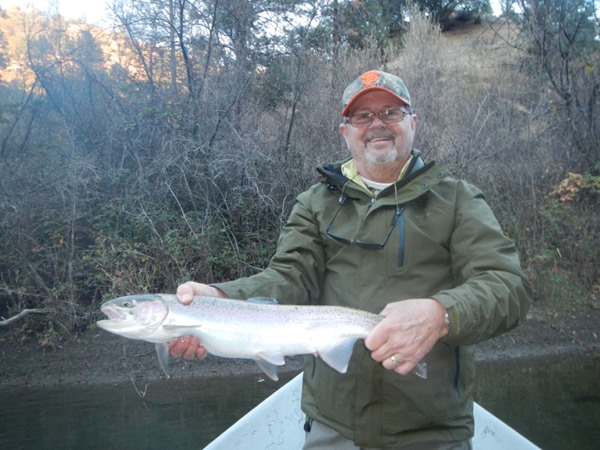 Mike's last fish of the day
