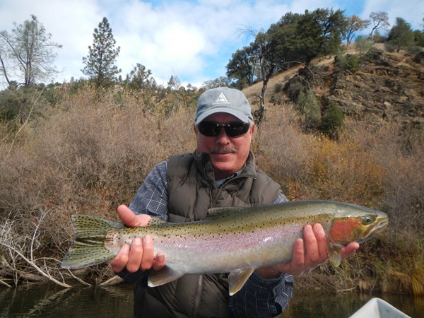 Steve with the biggest fish of the day