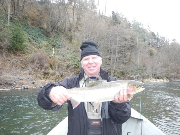 Rich's first fish of the day