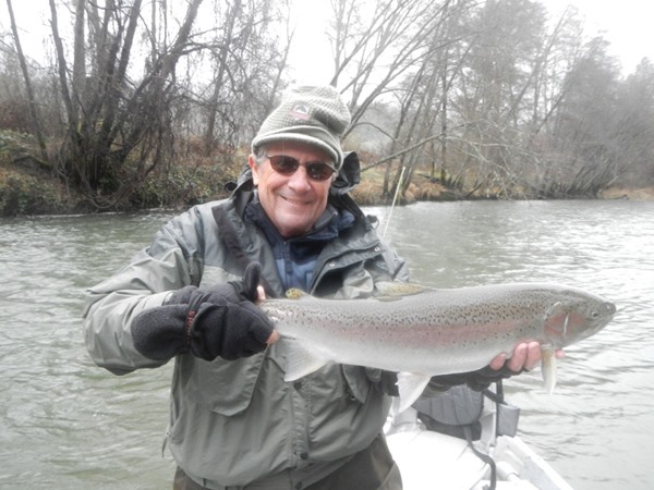 Ken's last fish of the day.