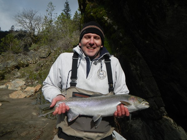 John with a nice wild fish