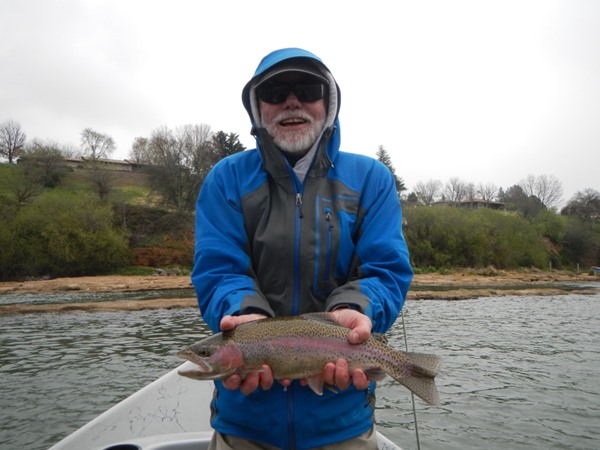 Dave landed this one on a dry fly