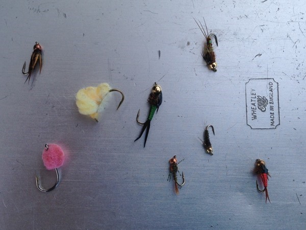 Some of the flies that worked today