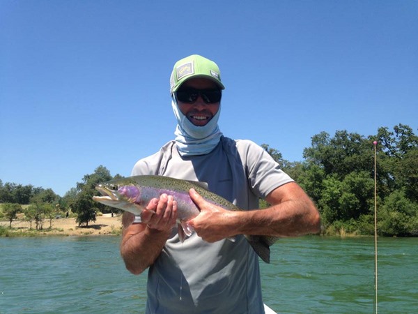 Matt with a 22 rainbow