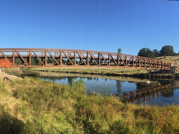 Pedestrian Bridge at Carbon Flats