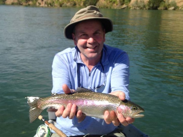 Michael with one of our best fish today