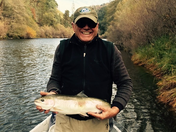 Bill with the big fish of the trip