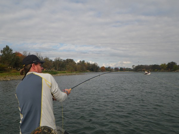 Micheal with a FISH ON!  