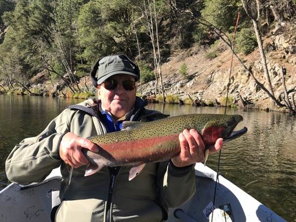 Bill King with a great steelhead