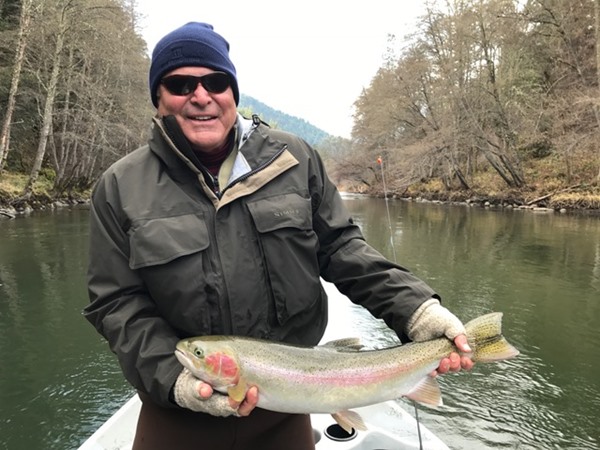 Steve's first fish on day 2