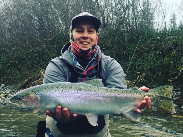 Luke's big fish of the day