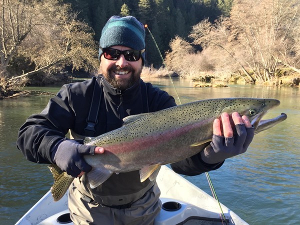 Eric landed this one after a lengthy battle