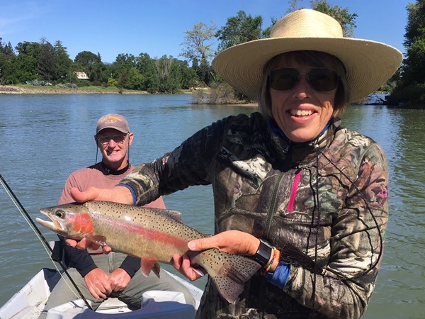 Kathleen with a big one