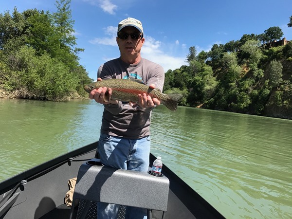 Bob with a beautful rainbow!