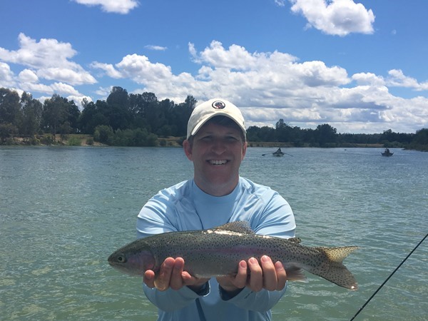 Julian with another great fish!