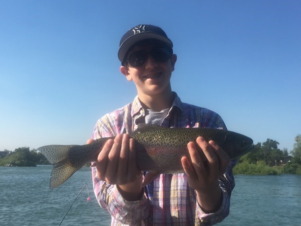 Sam with was pretty psyched to land this beauty!