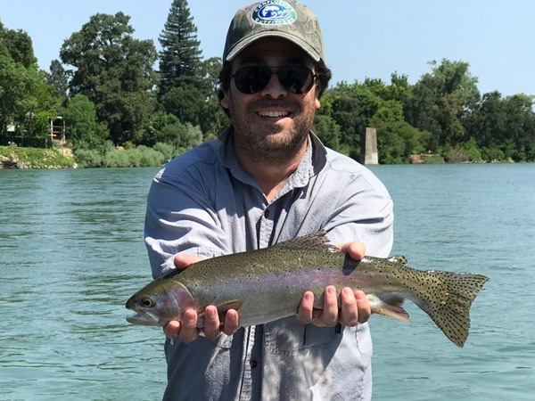 Philip with his biggest of the day.