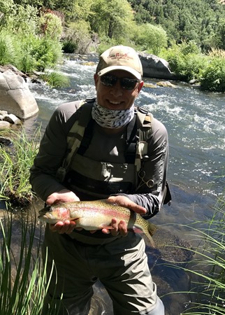 Matt with a nice rainbow!