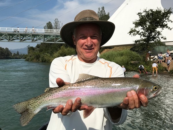 Sam with was pretty psyched to land this beauty!