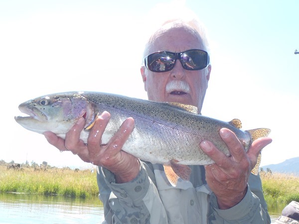 Steve's big Fall River Rainbow