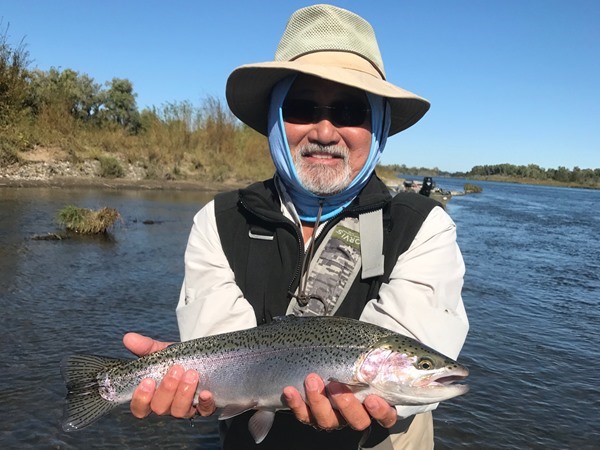 Steve with a great fish