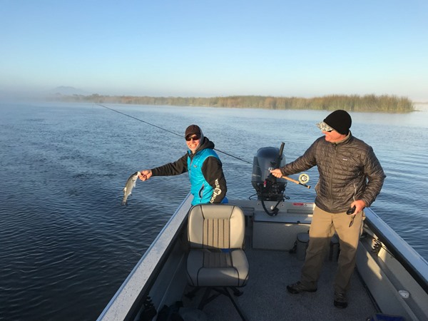 Randy Hamann and Brian Kohlman getting bassy