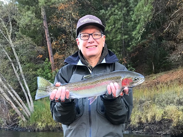 Rich with another nice hatchery steelhead!