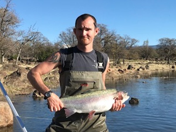 James with a big one