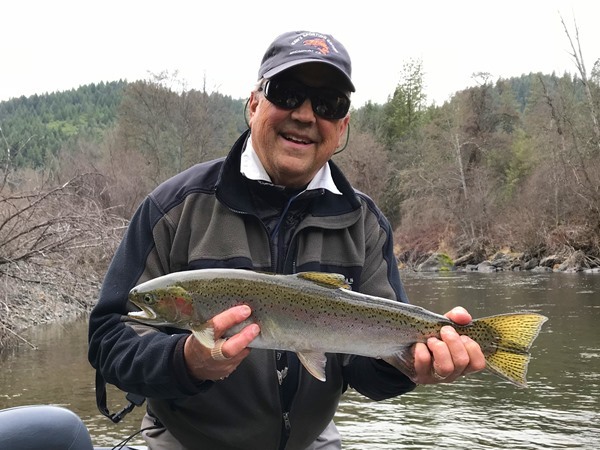 Greg with a very nice hatchery hen!