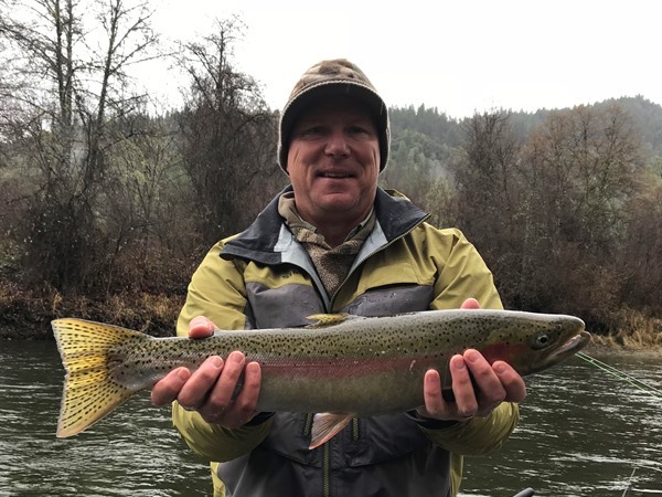 Joe with a nice hatchery buck!