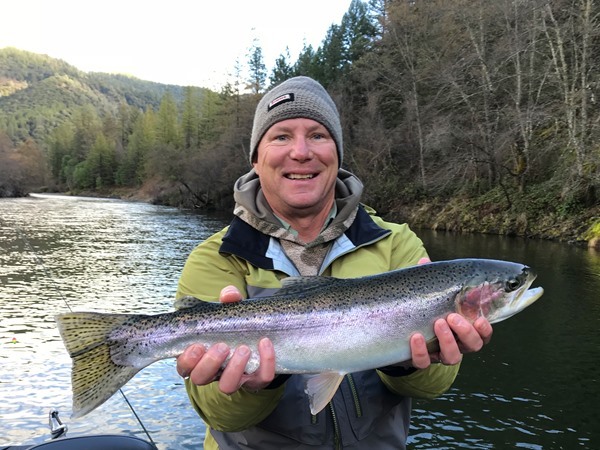 Joe with this beautiful wild hen!