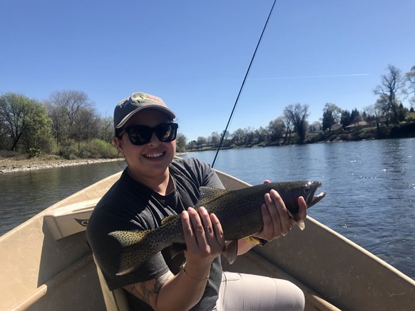 Jessica with a nice ‘bow
